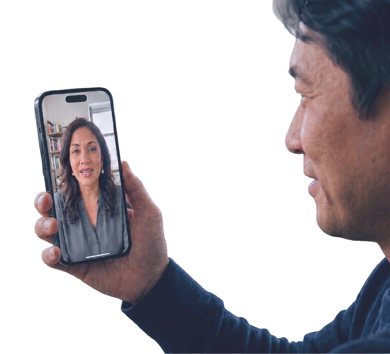 A Californian on a video call with a Thrive Legal attorney